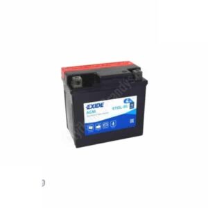 EXIDE ETX5L-BS AGM 12V 4 Ah 70 A BATTERIE MOTO